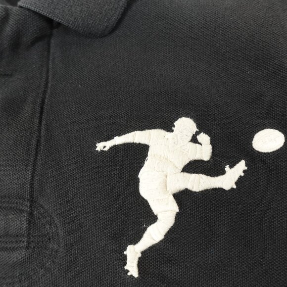 Rugby Ralph Lauren Big Kicker Polo Shirt Men's Medium Short Sleeve Casual - Picture 7 of 11